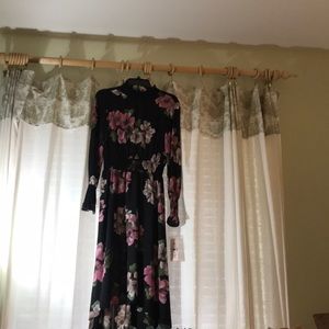 Floral vibrancy dress